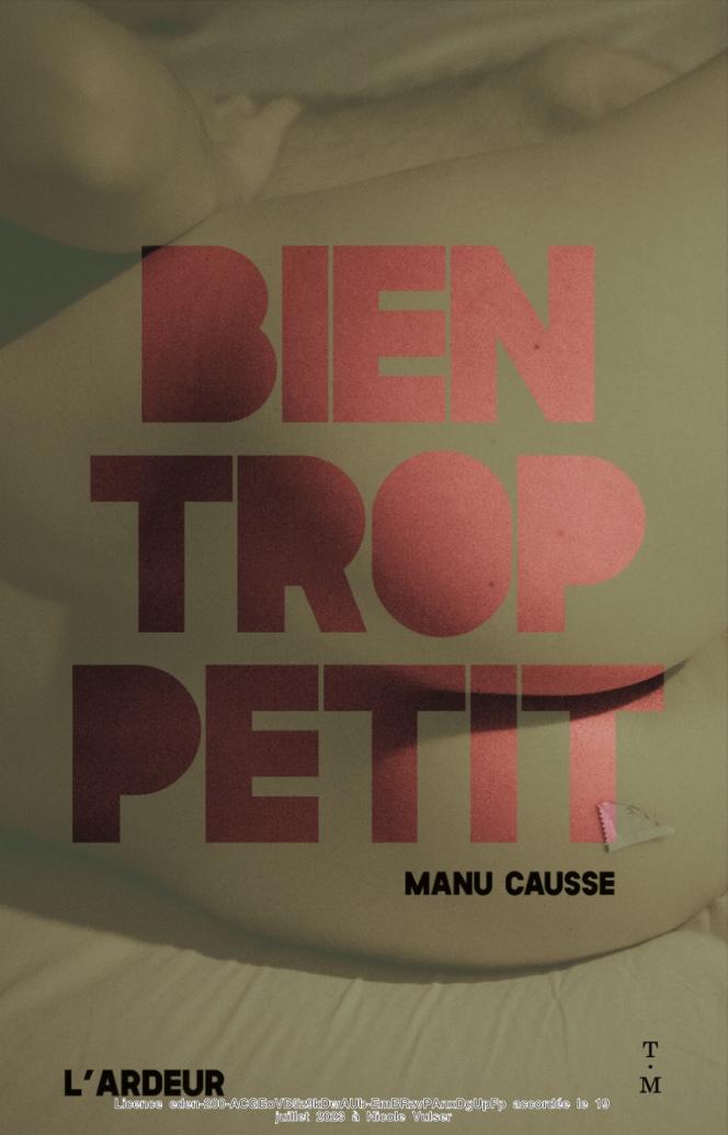 La couverture du livre « Bien trop petit », de Manu Causse, aux Editions Thierry Magnier.