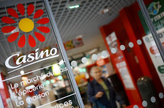 Un supermarché Casino à Nantes, le 27 juillet 2023. 
