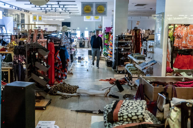 Dans un magasin Monoprix de la rue de la République, à Lyon, le 30 juin 2023.