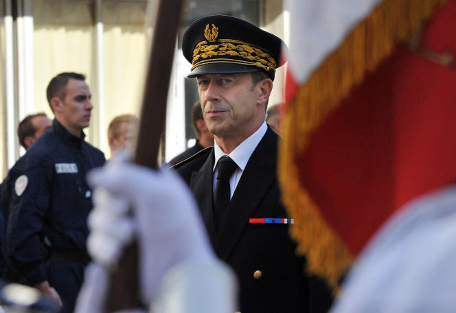 Alain Gardère, le 30 août 2011, à l'hôtel de police de Marseille.